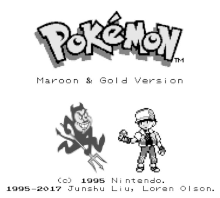 Pokemon Maroon and Gold Cover